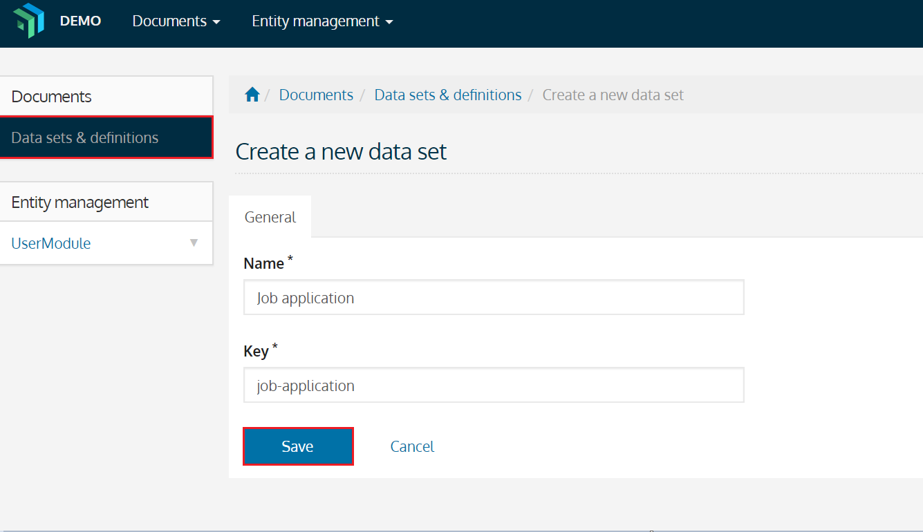 Creating a dataset